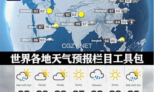 世界天气预报代码_世界天气信息服务