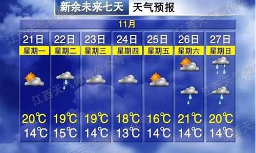 新余天气预报一周15_新余天气预报一周15天查询结果